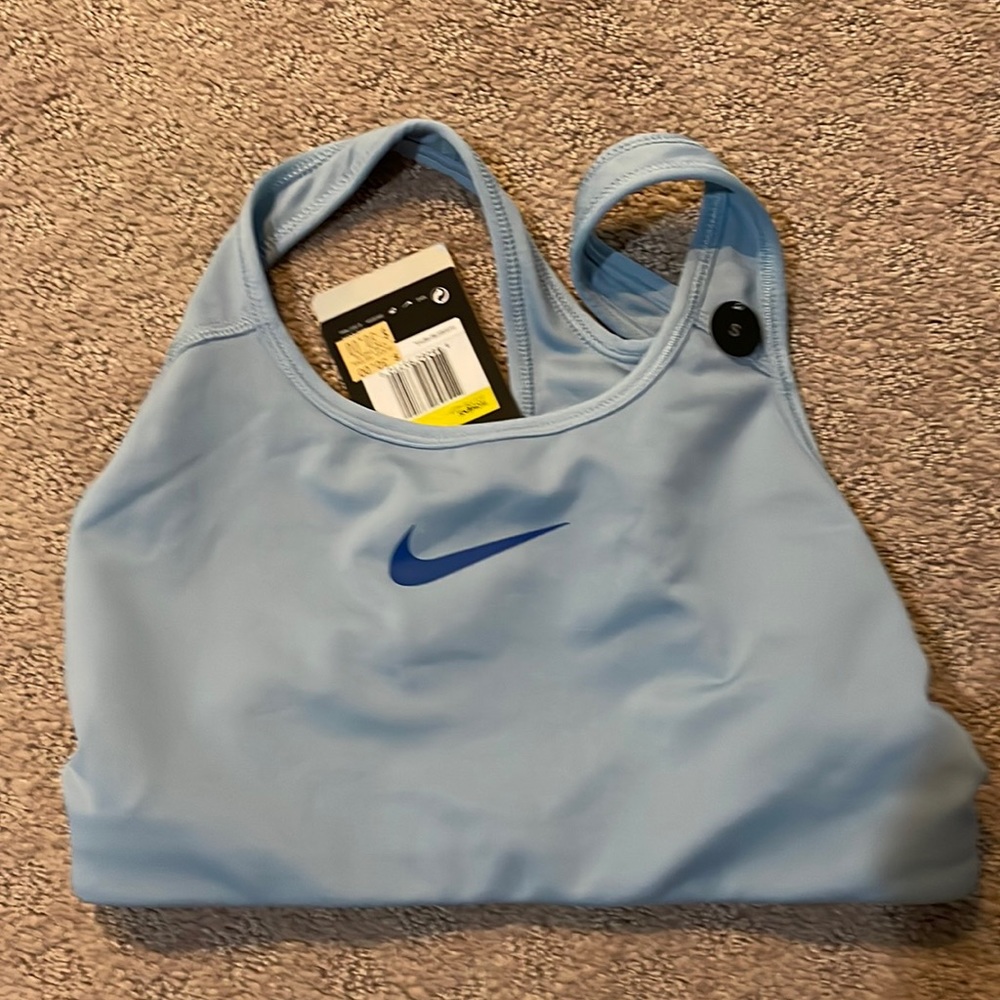 Nike women’s blue sports bra - size small brand new